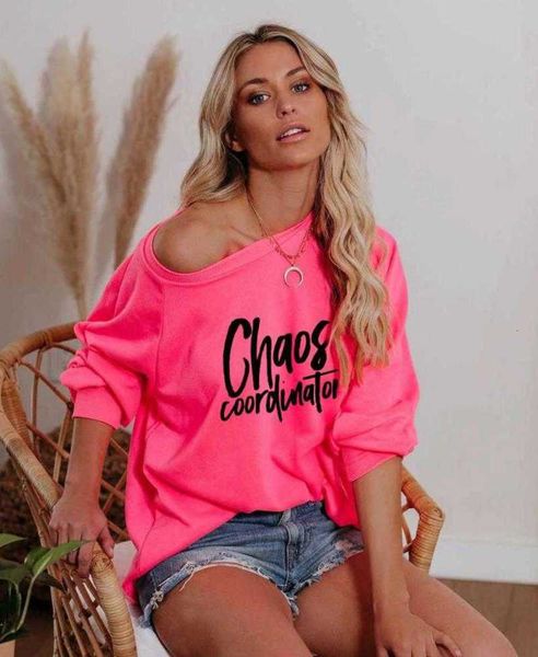 

women's t-shirt printed letter medium long sleeve spring and autumn, White
