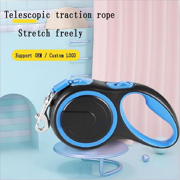 

dog retractable traction rope walking tractor pet automatic collars & leashes