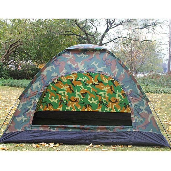 

1-3 people camping tent double monolayer camouflage tents and shelters