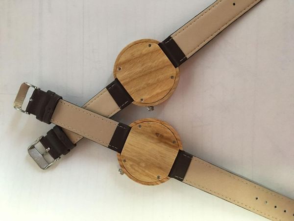 

wristwatches fashion wooden watch, Slivery;brown