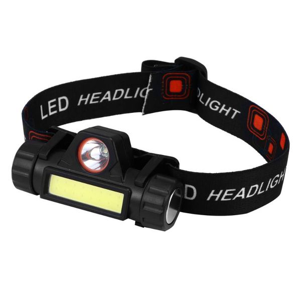 

headlamps 1pc night fishing headlight double light source multifunction working