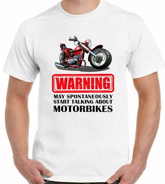 

motorcycle t-shirt respect talking about mens funny motorcycle bike biker, White;black