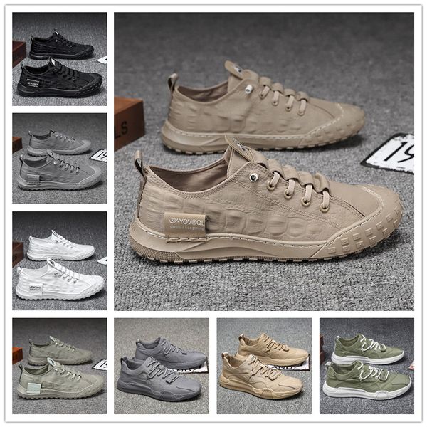 

three selling man breathable running shoes mesh sports sneakers mans trainers outdoor walking black white grey fly