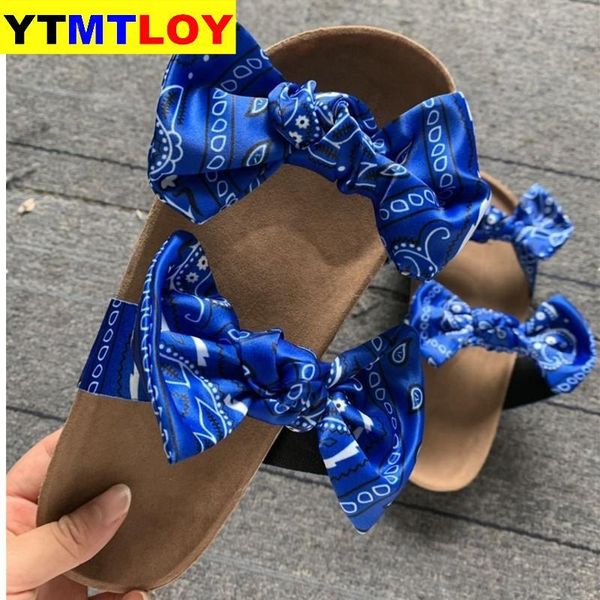 

summer women's sandals bow print ladies slippers open toe fashion hollow lightweight shoes wedges, Black