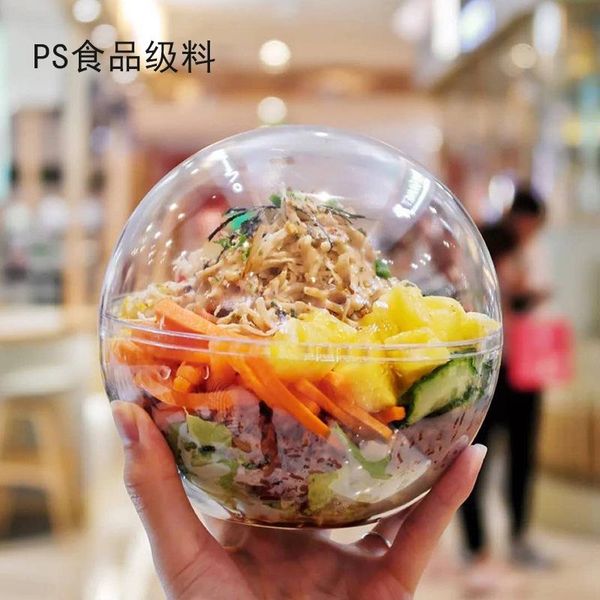 

storage bags portable mousse ball cake transparent hollow poch rice christmas packaging grade box