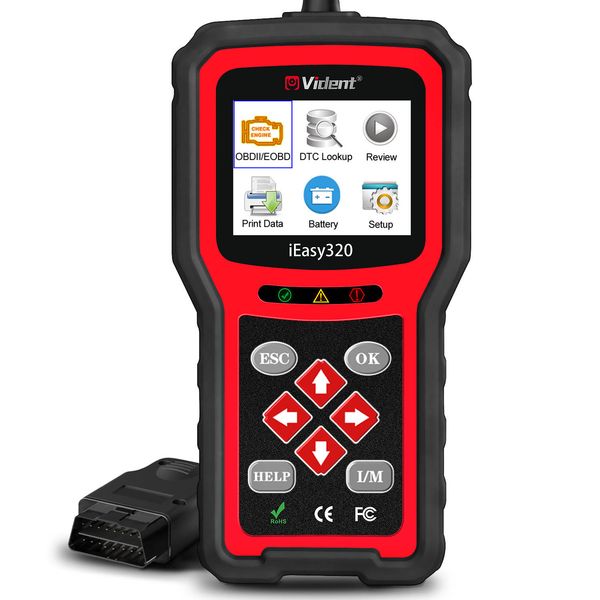 

vident ieasy320 code reader enhanced obdii/eobd+can