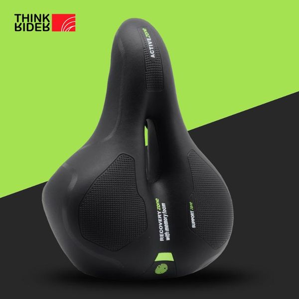 

bike saddles thinkrider mtb bicycle saddle seat men women thicken road cycle hollow breathable comfortable soft cycling