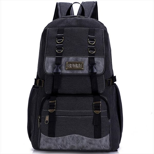

45l male canvas backpack fashion men anti theft lapschool bag for teenage boys shoulder bags