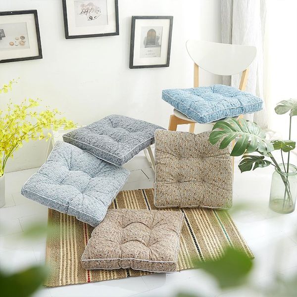 

cushion/decorative pillow cushion 40x40cm/45x45cm/50x50cm five color selectable family office decoration chair sofa tatami square mat m
