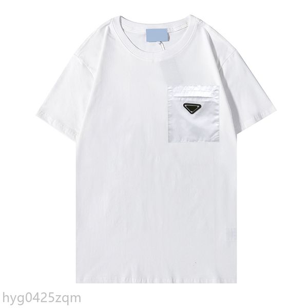 

2022ss fashion casual t shirt men streetwear luxury designer tees for mens tee shirts letter embroidery short sleeved tshirts, White;black