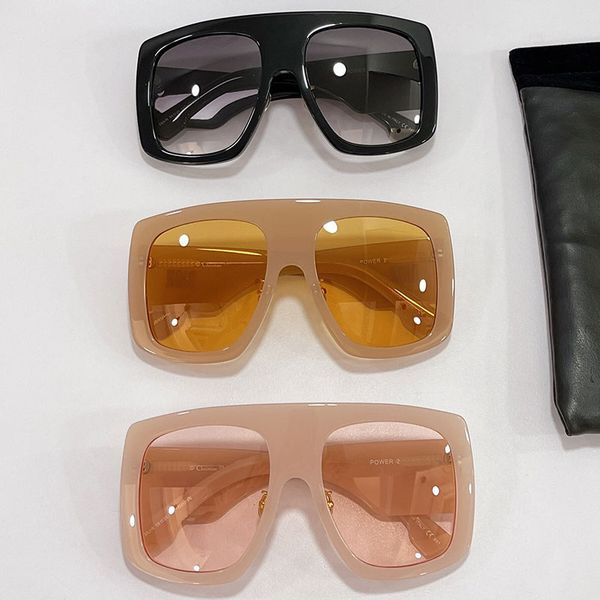 

sunglasses power 2 womens oversized square frame to cover the face fashion catwalk style beach vacation special classic trend designer uv400, White;black