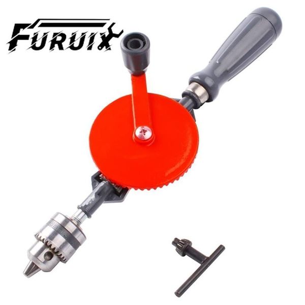 

professional hand tool sets drill 1/4-inch capacity-powerful and speedy, manual 3/8 inch mini with finely cast steel double pinions design