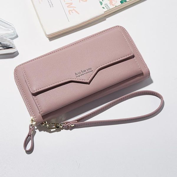 

wallets high capacity women wallet letter bags cell phone pocket portable girls purse card holder female standard drop, Red;black