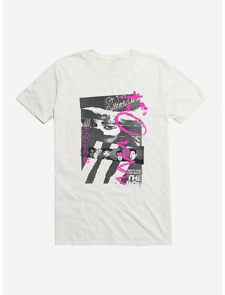 

boy george & culture club what they said t-shirt, White;black