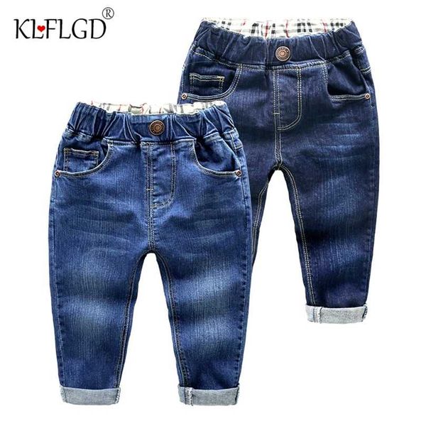 pantaloni jeans casual primaverili e autunnali pantaloni jeans da bambino bambino bambino bambini bambini pantaloni lunghi sottili abbigliamento 211102