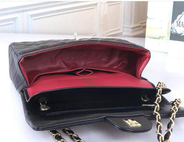 

2021 designer ladies caviar pattern handbag, diagonal bag size 26cm 003