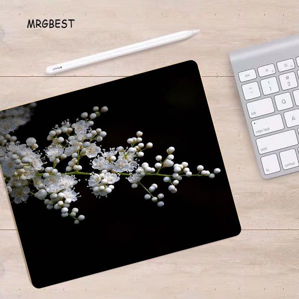 

mouse pads & wrist rests mrg mouse-pad 22x18/25x20/29x25cm beatiful flower non-slip rubber mats computer accessories pad for game player