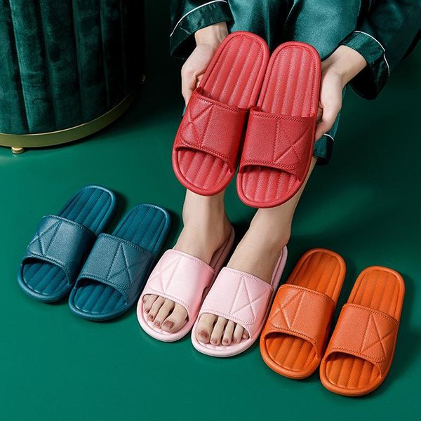 

women's sandals 2021 summer slipper indoor outdoor flip-flops beach shoes female slippers pvc open-toe bathroom cartoon, Black