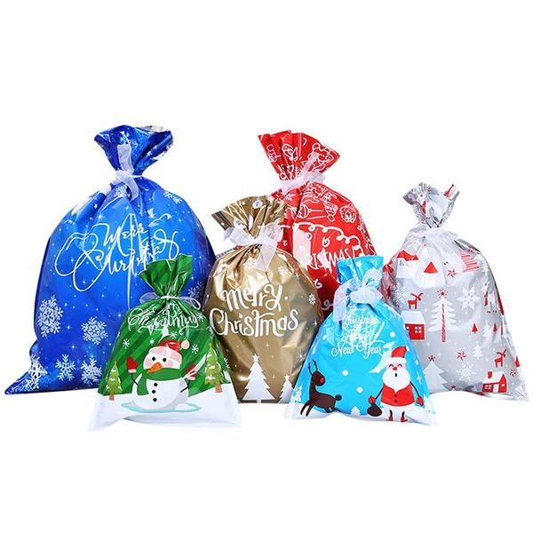 

gift wrap christmas drawstring bags assorted wrapping upgraded goodie for birthday party