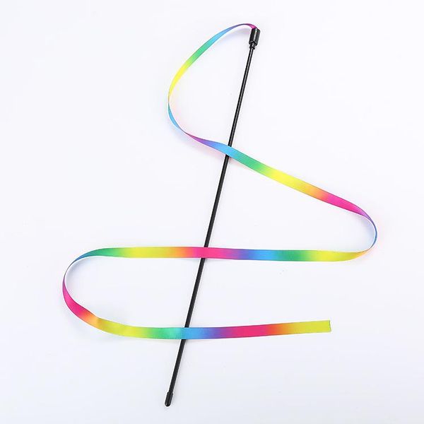 

cat toys pet toy ribbon playing rod interactive fun supplies factory spot wholesale