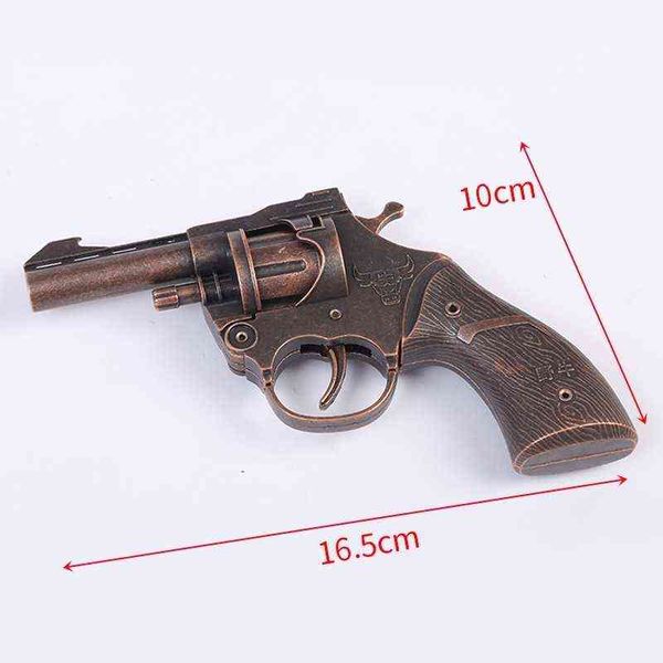 

metal left wheel straight movie props 7080 tourist attractions nostalgic toy gun model toys