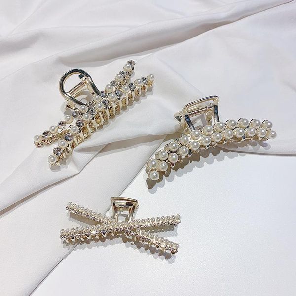 

hair accessories pearl style princess girls teens elegant children styling tools kids ring headwear, Slivery;white