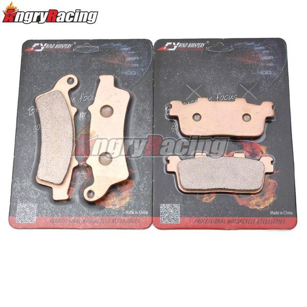 

motorcycle brakes copper sintering front rear brake pads for kymco x town 125i abs 2021-2021 300i