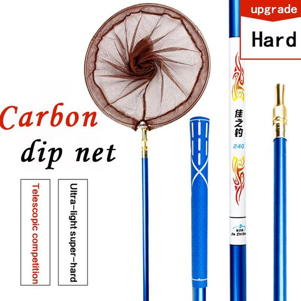 

chao carbon ultra-hard 3-meter pole net fishing bag fish sale accessories