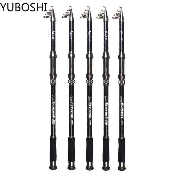 

fishing rod carbon super hard 2.1m - 3.6m carp spinning tackle boat rods