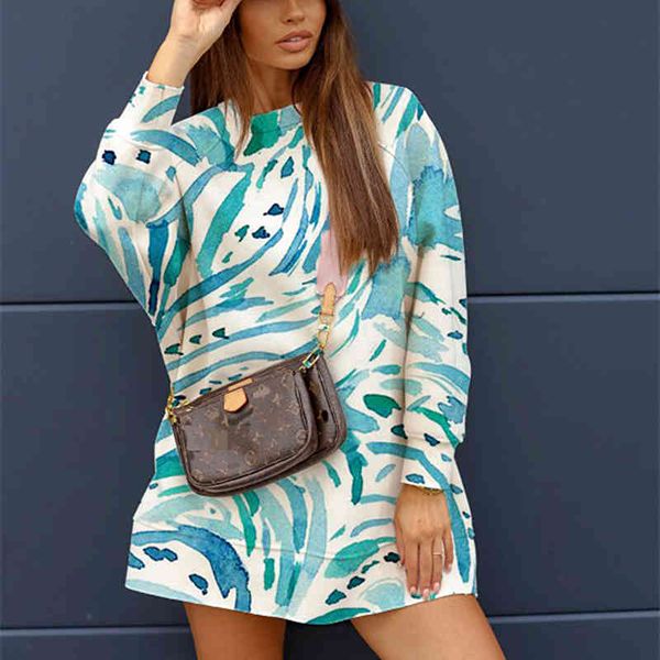 

women hoodie hop streetwear casual lady green floral boho sweatshirt dress pullovers oversized fashion 2021 autumn harajuku clothes, Black