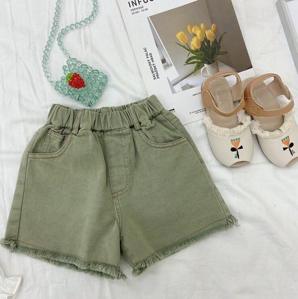 

arrival girls shorts summer fashionkids 2-7 years cy571, Black