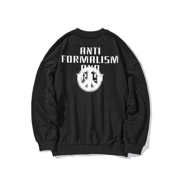 

it's not vulgar. new brand sweater in autumn of 2021 men's bf long sleeve casual underwear fashion, Black