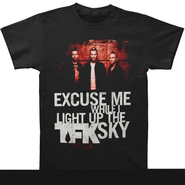 

men's t-shirts thousand foot krutch excuse me t-shirt, White;black