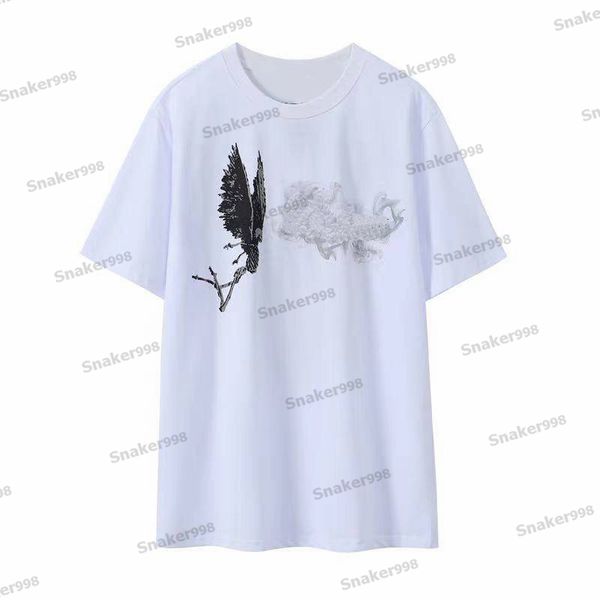 

summer men women designers t-shirts loose tee apparel fashion brands mans shirt luxurys clothing street polos shorts sleeve tshirts mens vl, White;black