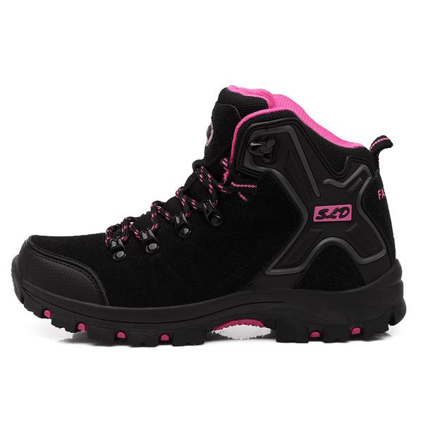 

2021 plush outdoor men's and wo shoes mountaineering hiking wo