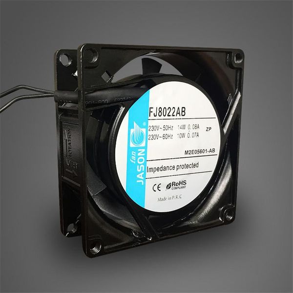 

electric fans 80x80x25mm 230vac axial cooling fan ball bearing (fj8022ab)
