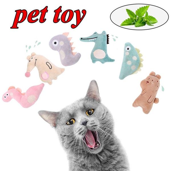 

cat toys plush puppet catnip funny scratch bite resistance interactive throwing pet kitten chewing vocal toy