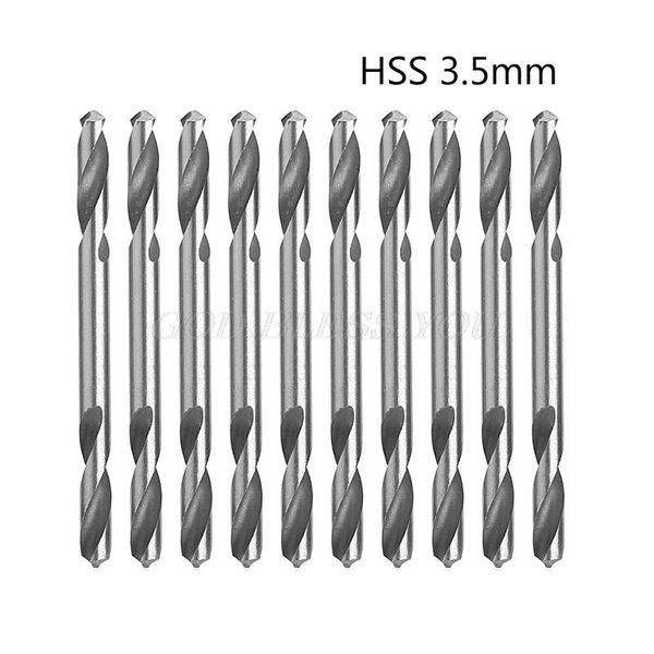 

10pcs/set 3.0/3.2/3.5/4.0/4.2/4.55.0/5.2mm hss double ended spiral torsion drill tools set drop professional bits