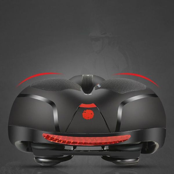 

bike saddles 2021 mountain mtb gel extra comfort saddle bicycle cycling seat soft cushion pad with light accessories