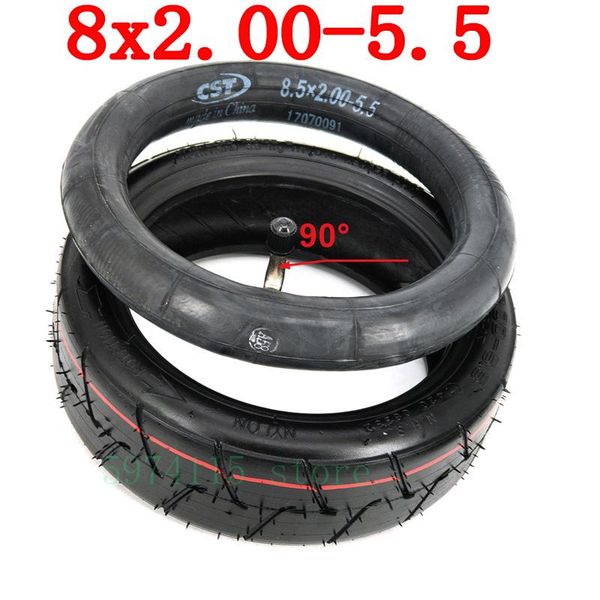 

motorcycle wheels & tires size 8x2.00-5.5 inch inner tube for electric skateboard wheel accessories
