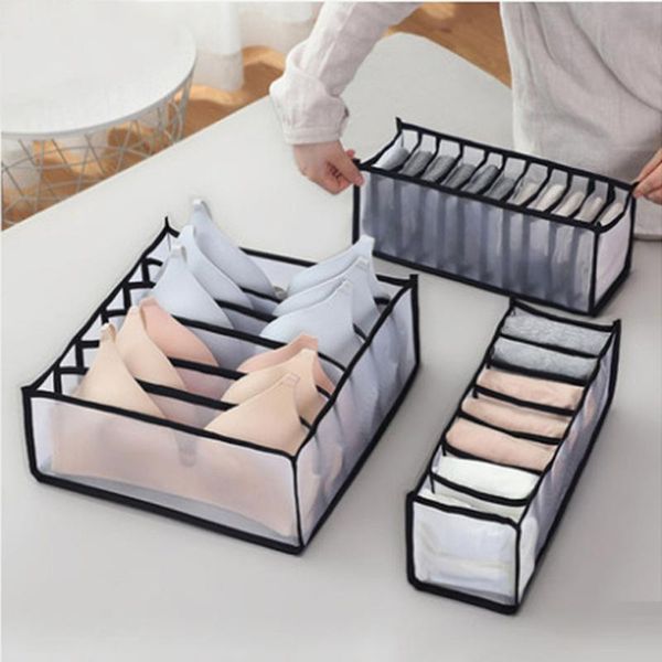 

celldeal 3 color underwear bra organizer storage box drawer closet boxes for scarfs socks divider bags