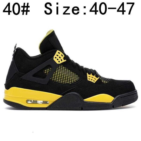 

4 4s jumpman men basketball shoes metallic purple red green bred ovo splatter black cat mens sports sneakers size 40-47czvf0cz0