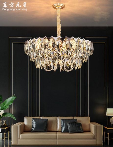 

chandeliers crystal chandelier lighting lamp light luxury luster living room villa bedroom dining indoor home shiny decoration