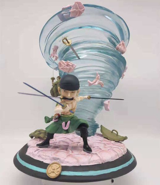 

pirate king gk sauron tornado three knife flow hand made model statue