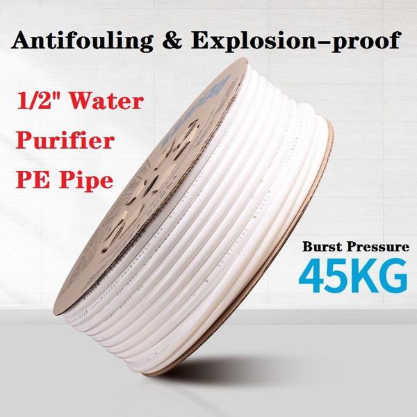 

kitchen faucets 1/2'' 10 meters pe pipe food grade water purifier accessory soft tube aquarium flexible od hose reverse osmosis fi