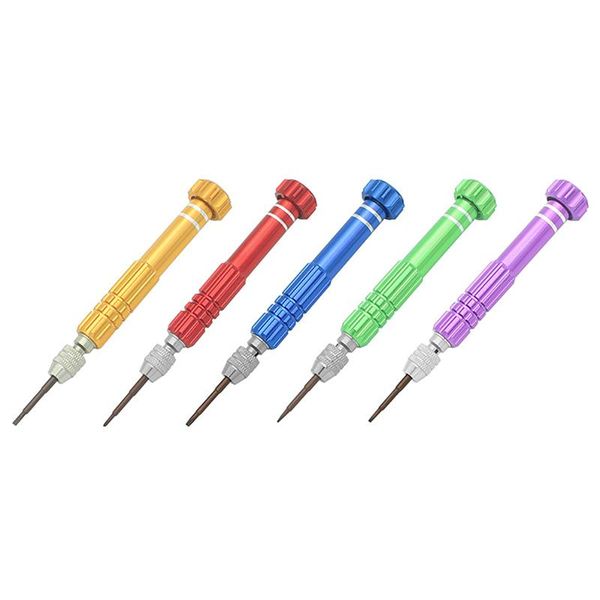 

sunglasses frames 1pc 5 in 1 screwdriver bit repair screen open tool kit precision screwdrivers set mobile phone tools, Silver