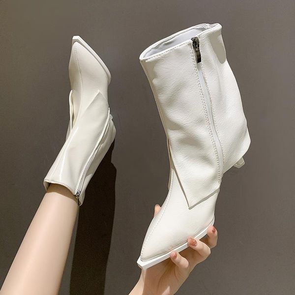 

boots 2022 winter short plush women's shoes 315-12, Black