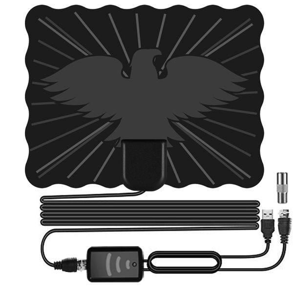 

2021 150 miles high gain hdtv digital indoor tv antenna aerial receiver hd channel dvb-t2