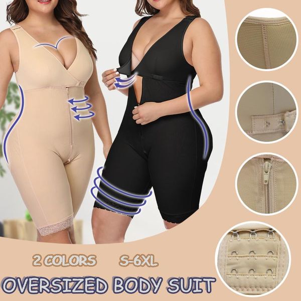 

corset body shaper waist trainer shaperwear women's 2021 bodysuit with and hip tight oversized suit bodys mujer shapers, Black;white