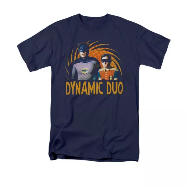 

1960's Batman TV Show Dynamic T-Shirt Sizes S-3X NEW, White;black